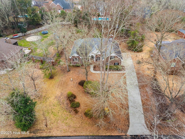 126 Francis Marion Dr, Wilmington, NC 28411 - bird's eye view