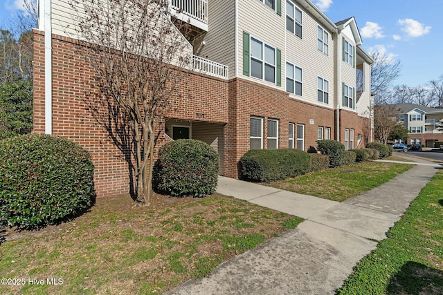 view of property with a residential view