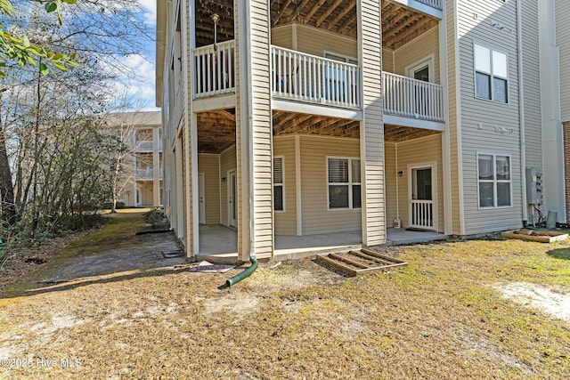 view of rear view of property