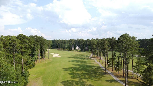 view of home's community with golf course view