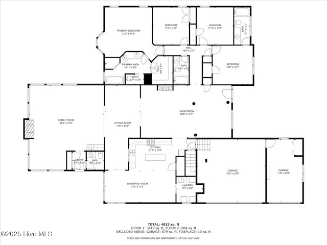 3602 Cranberry Ln, New Bern, NC 28562 - property floor plan