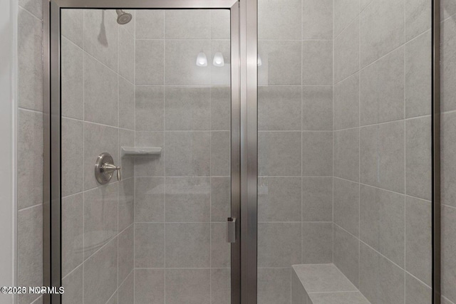 full bath with a stall shower