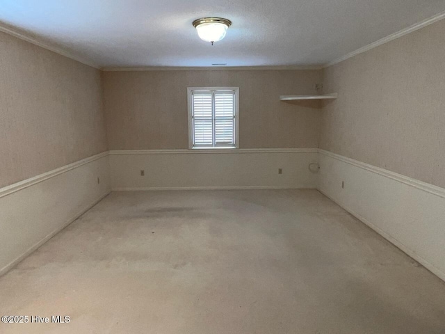 unfurnished room with carpet