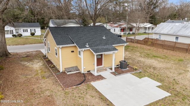 exterior space featuring a residential view