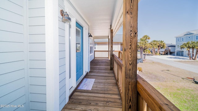 exterior space featuring a porch