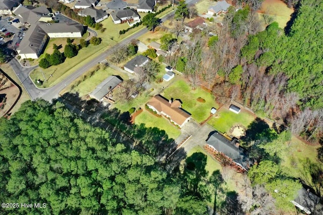 birds eye view of property featuring a residential view
