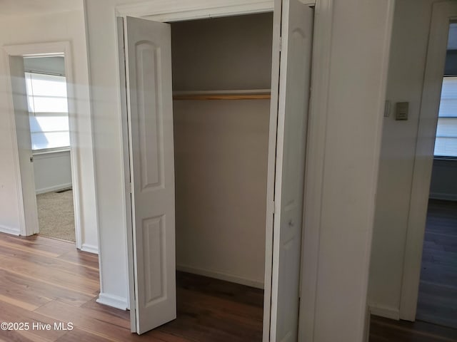 view of closet