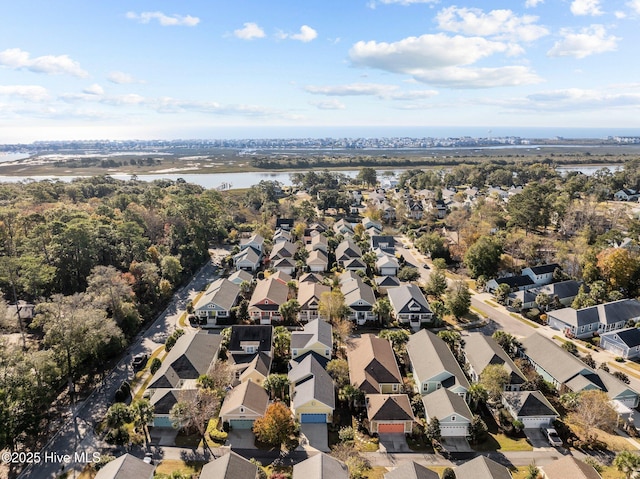 6430 Craller Way, Ocean Isle Beach, NC 28469 - aerial view of residential area with a nearby body of water