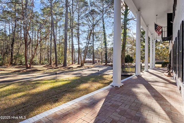 view of patio