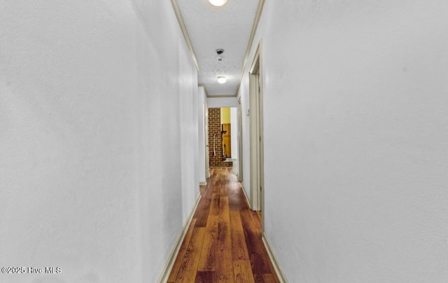 5200 Pineview Rd, Lumberton, NC 28360 - hallway with wood finished floors and baseboards