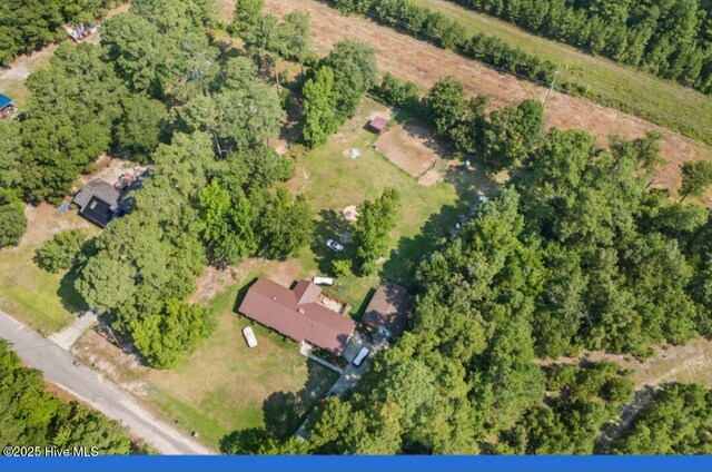 5200 Pineview Rd, Lumberton, NC 28360 - aerial view of property and surrounding area featuring rural landscape