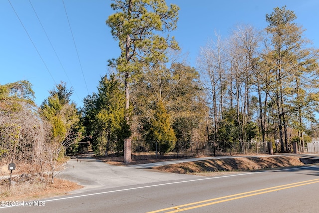 122 Old Fayetteville Rd, Leland, NC 28451 - view of asphalt road featuring view of wooded area