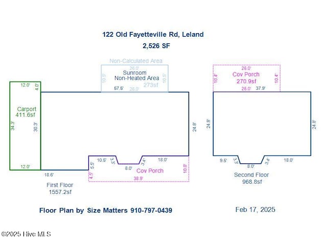 122 Old Fayetteville Rd, Leland, NC 28451 - home floor plan