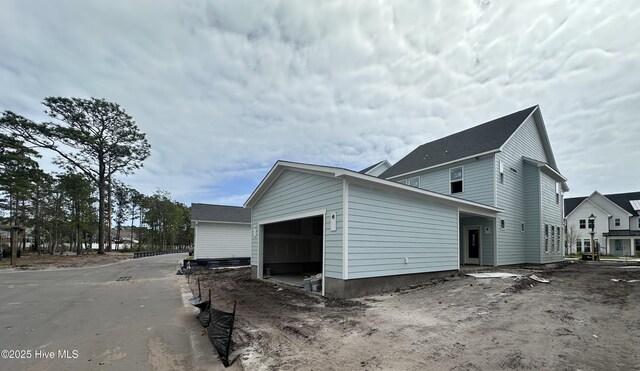 view of property under construction