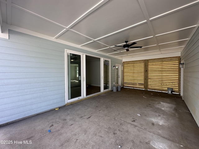 3805 Mason Port Dr Unit 95, Wilmington, NC 28409 - view of patio featuring ceiling fan