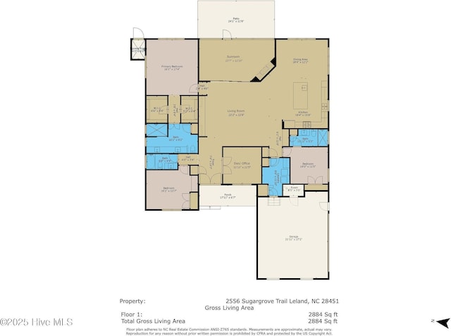 view of layout