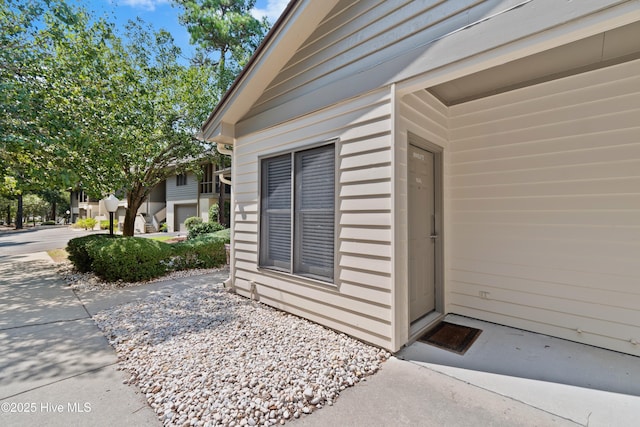 view of entrance to property