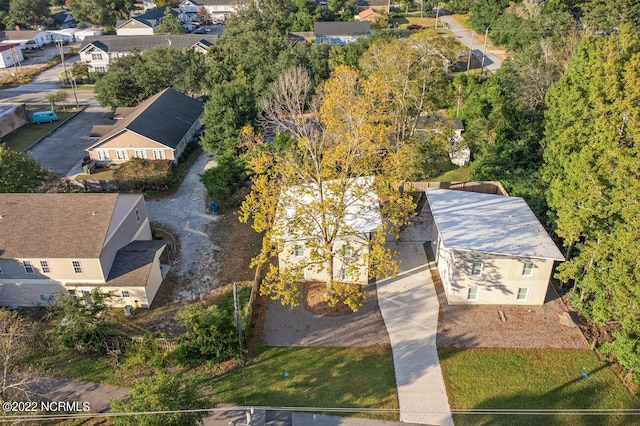 birds eye view of property featuring a residential view