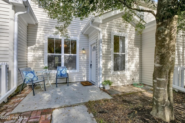 exterior space featuring a patio area