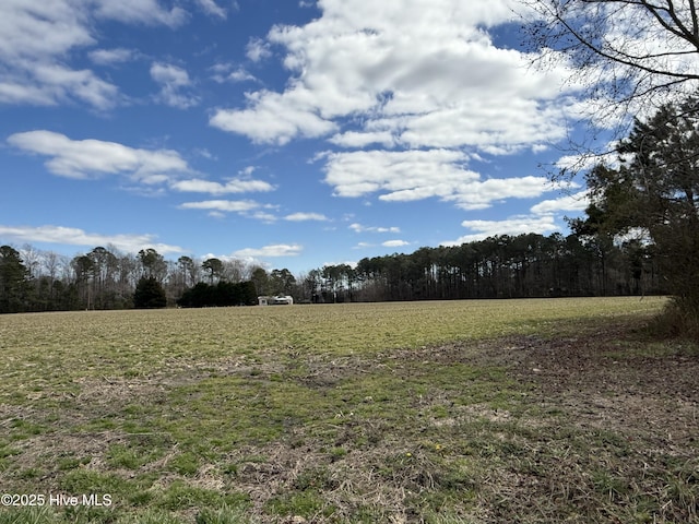 view of landscape with a view of trees