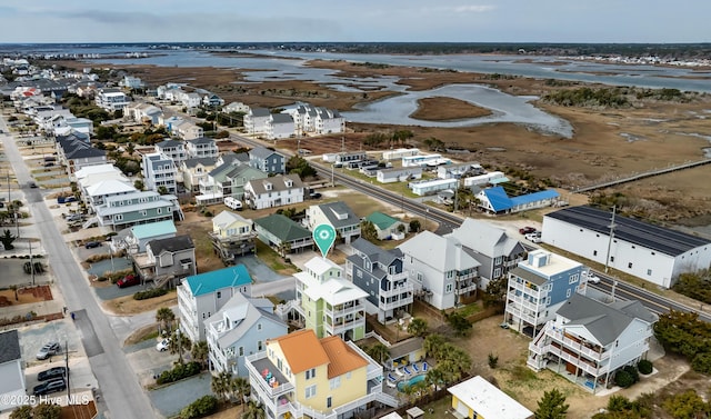 bird's eye view featuring a residential view