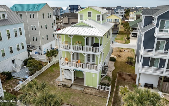 exterior space with a residential view