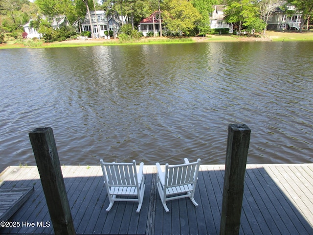 7907 Reunion Rd, Wilmington, NC 28411 - view of dock featuring a water view