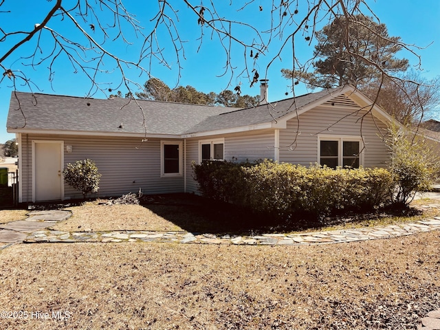 view of rear view of house