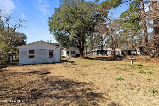 view of yard