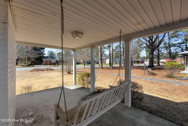 view of patio / terrace featuring a porch