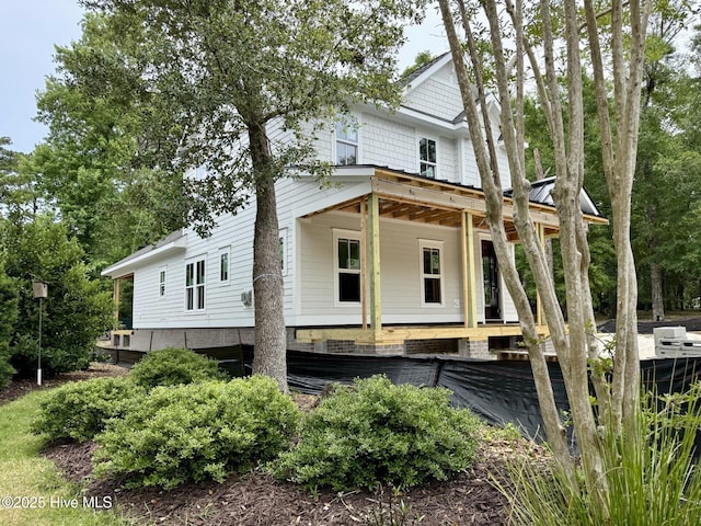 9118 E Lake Rd, Calabash, NC 28467 - view of rear view of property