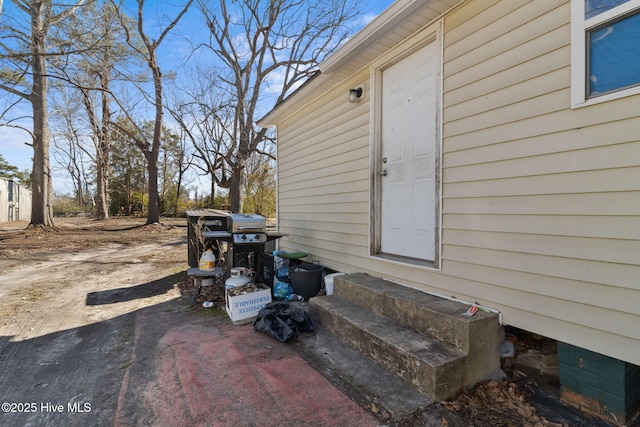 view of patio with entry steps