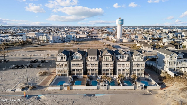 bird's eye view featuring a residential view