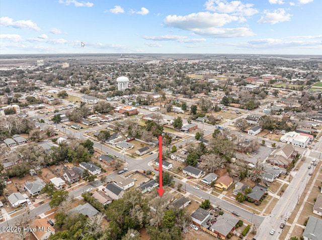 drone / aerial view featuring a residential view