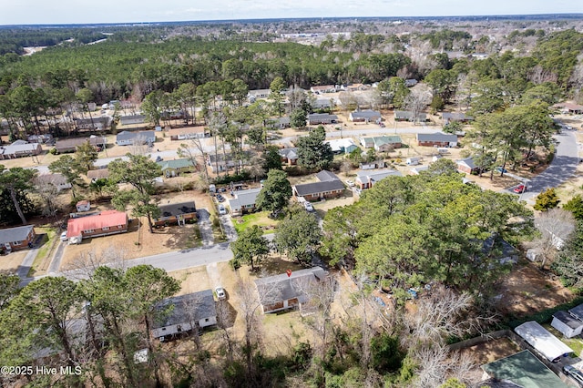 aerial view with a view of trees