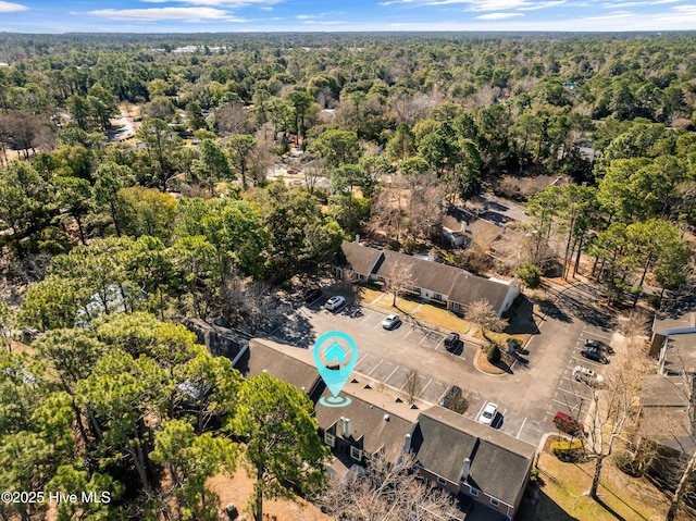 4937 Marlin Ct, Wilmington, NC 28403 - drone / aerial view of a forest