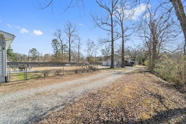 view of street with driveway