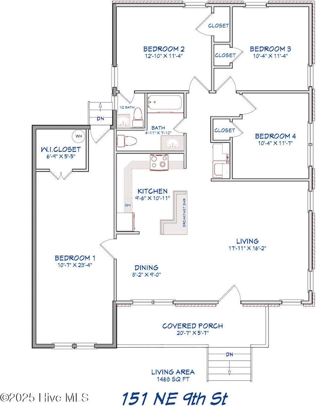 151 NE 9th St, Oak Island, NC 28465 - room layout