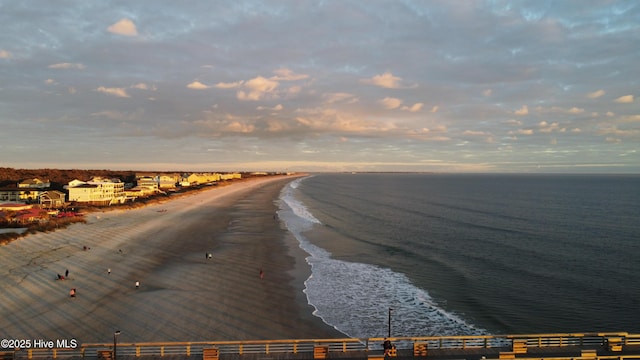 151 NE 9th St, Oak Island, NC 28465 - water view featuring nearby beach
