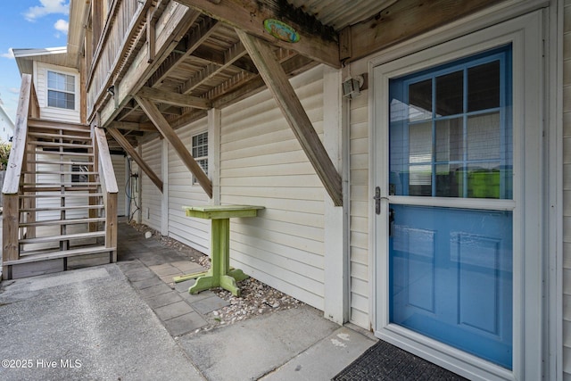 view of property entrance
