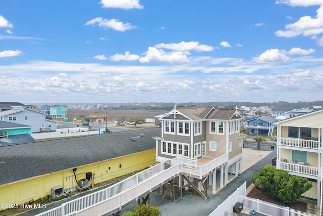 bird's eye view featuring a residential view