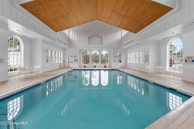 view of pool