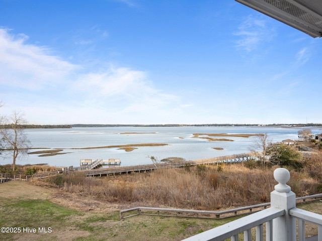 property view of water