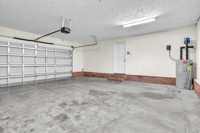 148 Mendover Dr, Jacksonville, NC 28546 - garage featuring water heater and a garage door opener