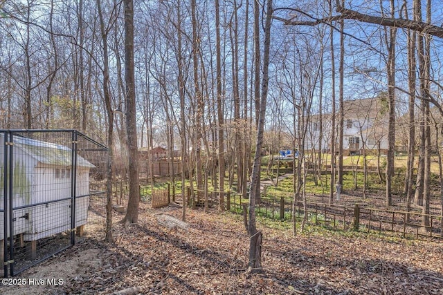 148 Mendover Dr, Jacksonville, NC 28546 - view of yard featuring exterior structure and an outbuilding