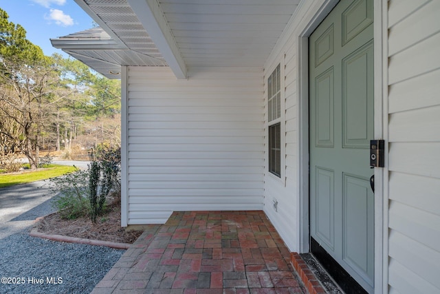 view of property entrance