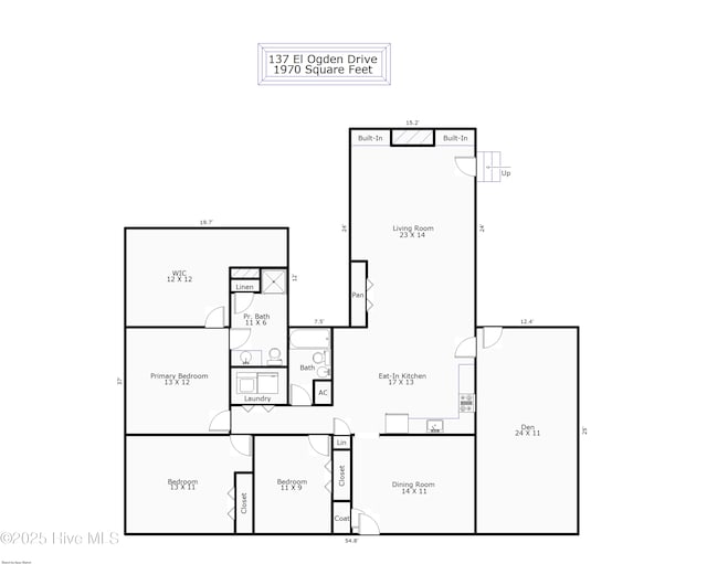 137 El Ogden Dr, Wilmington, NC 28411 - view of layout