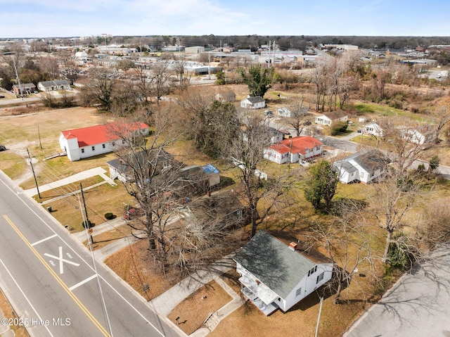 aerial view