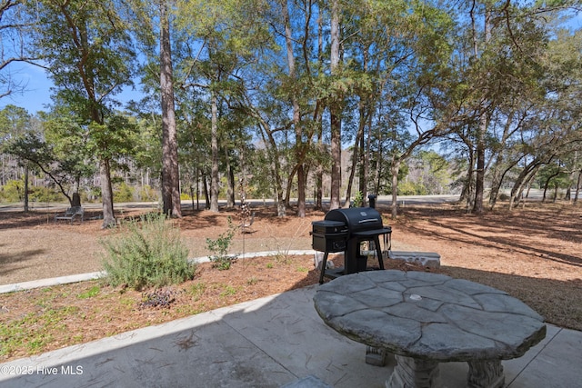 view of patio / terrace with grilling area