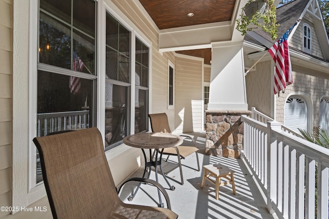 balcony with a sunroom